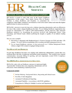 Health Care Services