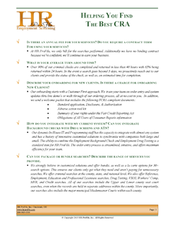 Helping You Find Your Best CRA